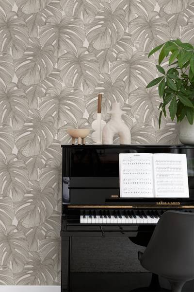 Tapete 347914 Grau - Fleece - 50 x 900 x 900 cm