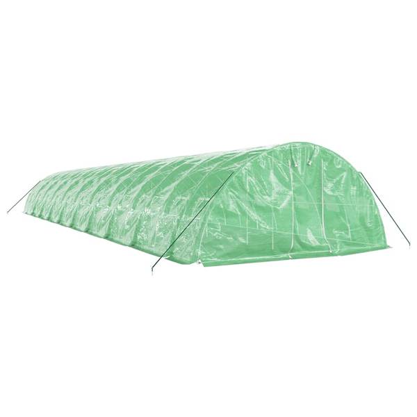 Gewächshaus 3029941 Grün - Polyethylen - 500 x 230 x 2000 cm