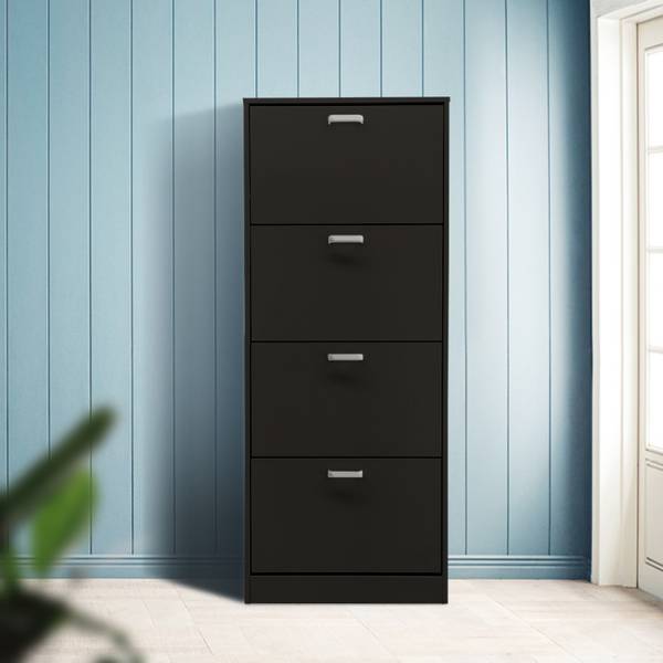 Schuhschrank JUNZEA03B-ZWART Schwarz