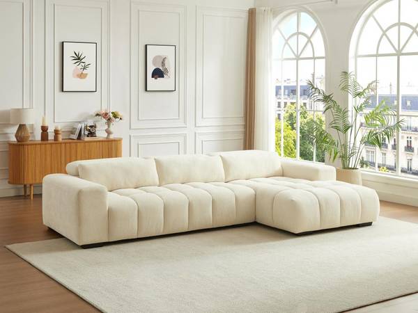 Sofa ohne Schlafmöglichkeit LOPONZA Beige