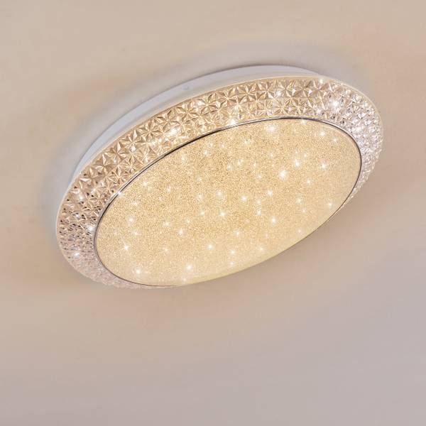 Deckenleuchte Venice Weiß - Metall - 60 x 30 x 60 cm