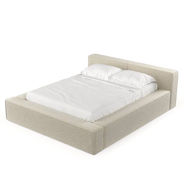 Polsterbett CASTO mit Stauraum Blur Beige - Liegefläche Breite: 160 cm