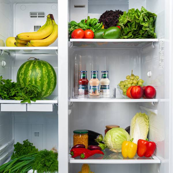 Organiseur pour frigo PVC - 27 x 7 x 27 cm