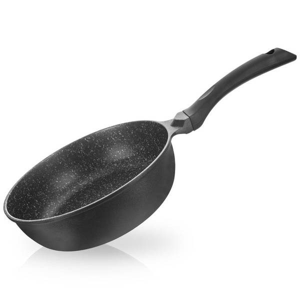 Bratpfanne GRANDE 113207 Schwarz - Aluminium - 29 x 14 x 49 cm