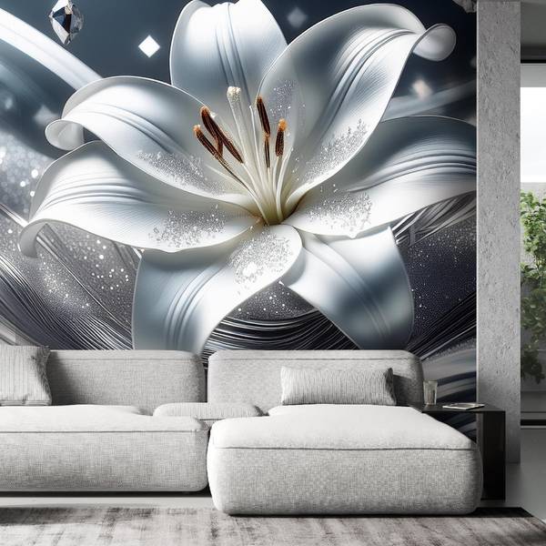 Fototapete Lilie Blume 150 x 105 cm