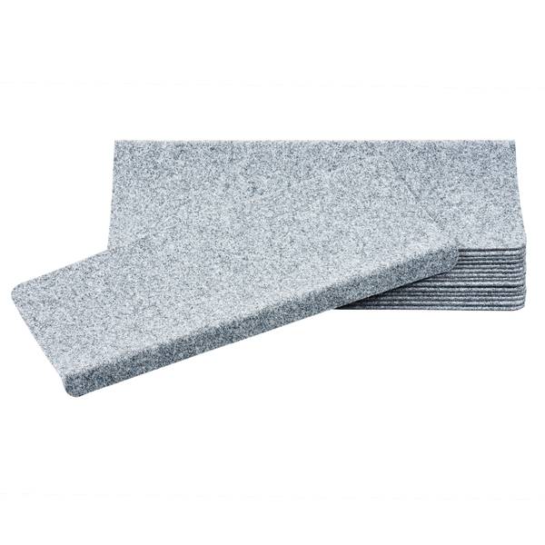 TrendNadelfilz Stufenmatte Bent 15er-Set Grau