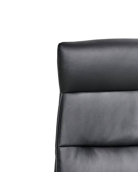 Chefsessel GURU Schwarz - Kunstleder - 65 x 114 x 73 cm