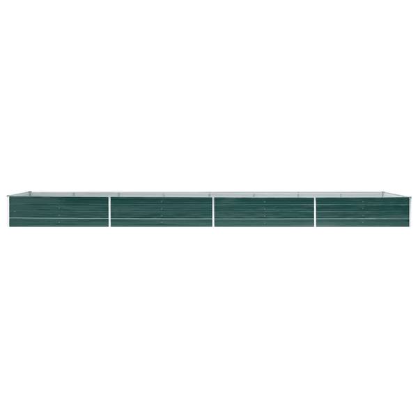 Garten-Hochbeet 3011435-5 Grün - Stahl - 80 x 45 x 600 cm