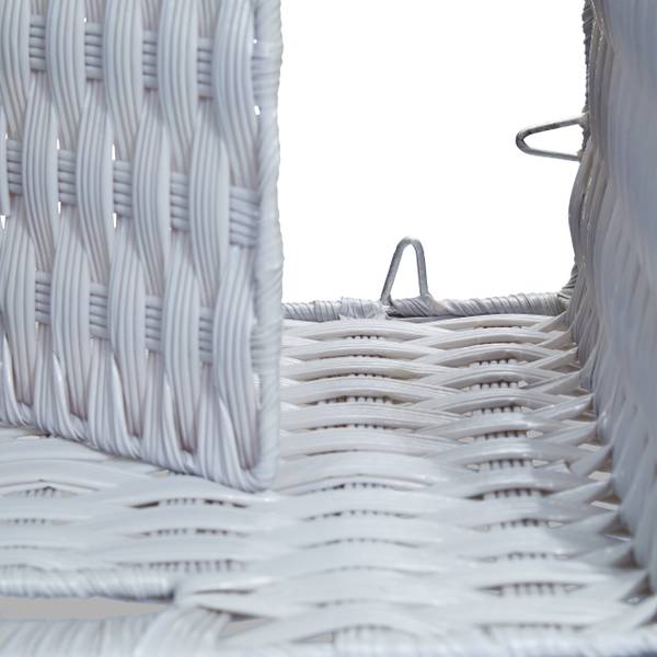 Aufbewahrungskorb im 2er Set Grau - Eisen - 32 x 31 x 30 cm