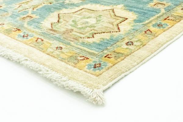 Orientteppich Oriental Beige - Wolle - 204 x 1 x 296 cm
