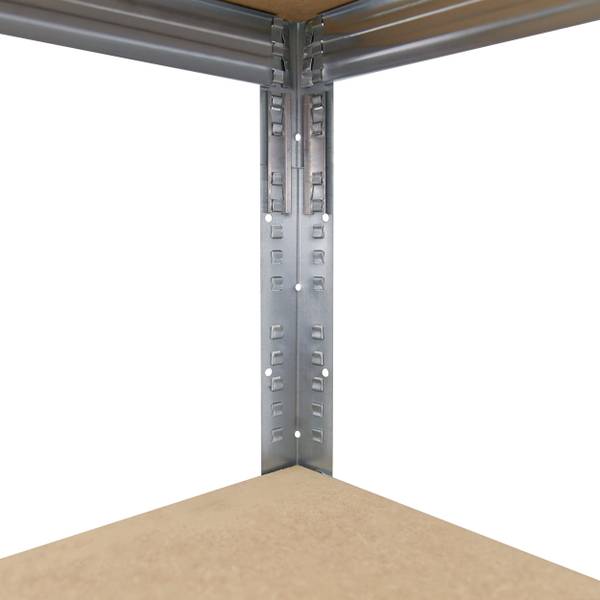 Schwerlastregal PRO Silber - 80 x 40 cm