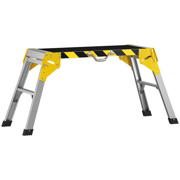 Werkbank B71-089V00BK Schwarz - Metall - 32 x 50 x 110 cm