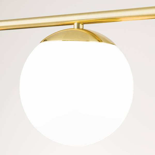 Hanglamp MADIS goud - glas - 15 x 26 x 75 cm