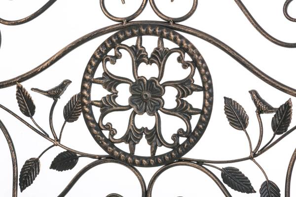 Étagères sur pied Flora Marron - Métal - 66 x 175 x 32 cm