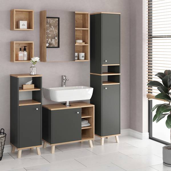 Badschrank Senyo 36365 Anthrazit