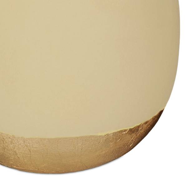 Dekoleuchte aus Beton Gold - Grün - Eisen - Beton - 9 x 9 x 9 cm