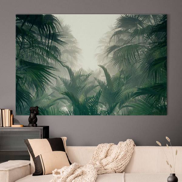 Akustikbild Tropenpflanzen 180 x 120 cm