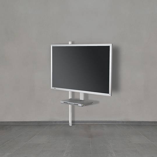 Wandhalterung TV solution art 121 Gr. 2 Weiß - Metall - 6 x 144 x 5 cm