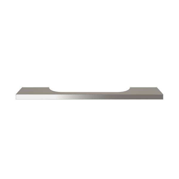 Unterbecken-Set Davos 90cm Grau - Holzwerkstoff - 90 x 180 x 47 cm