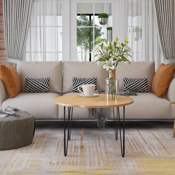 Tischbeine B82-001 Schwarz - Metall - 12 x 71 x 12 cm