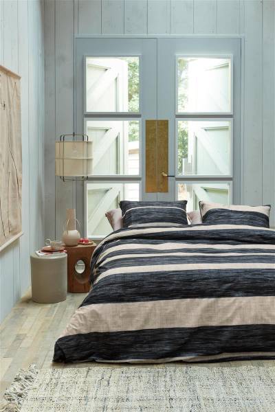 Bettwäsche Painted Stripe 2-teilig 155 x 220 cm