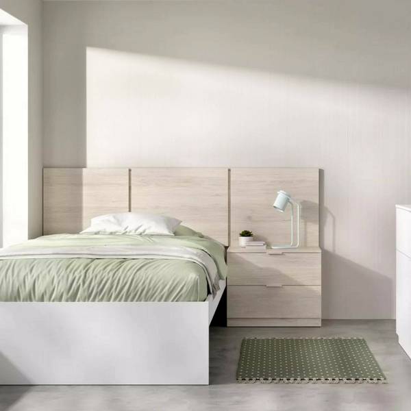 Kopfteil Chanhom Braun - Holzwerkstoff - 157 x 96 x 34 cm