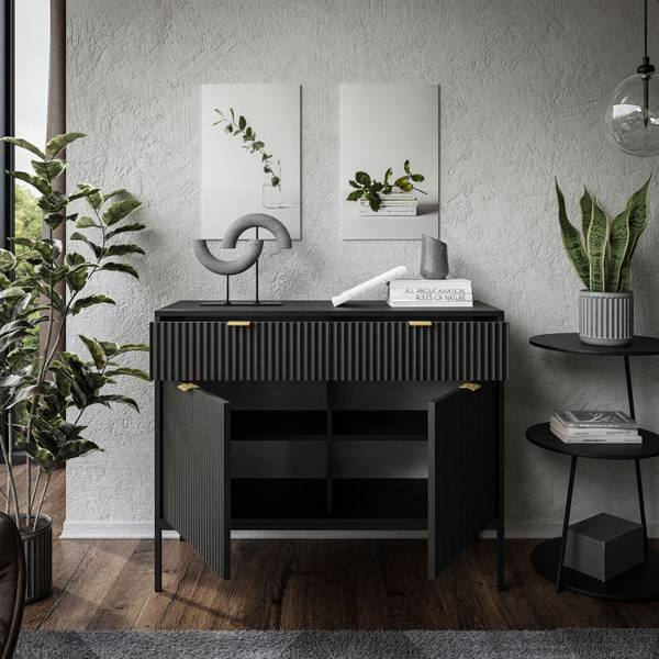 Dressoir CORTADO KSZ104 met laden zwart