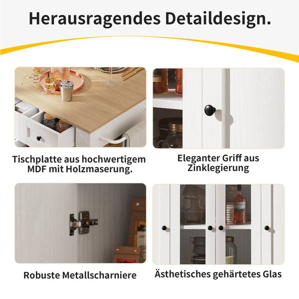 Kücheninsel Hestia Ⅷ Weiß