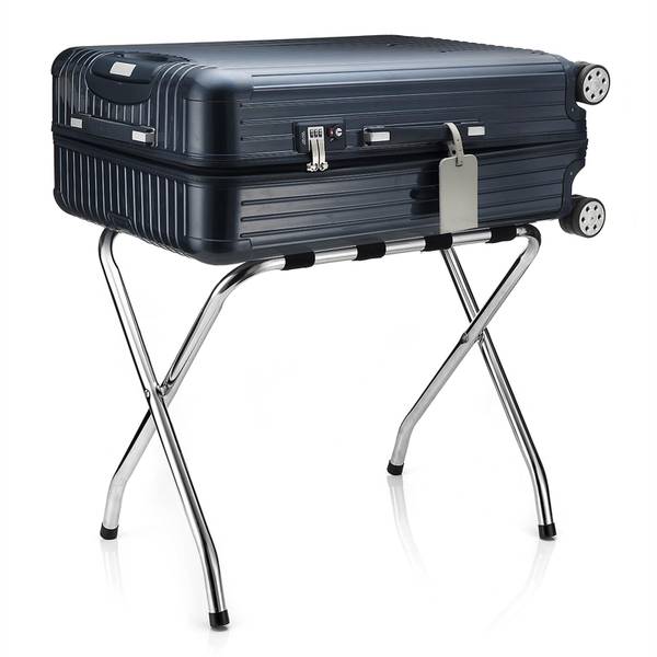 Kofferständer LUGGAGE Silber