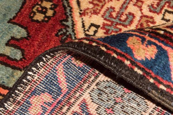 Orientteppich Nomadic Rot - Wolle - 138 x 1 x 329 cm