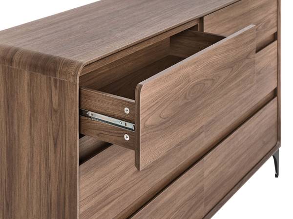 Kommode COWELL Braun - Holzwerkstoff - 140 x 85 x 40 cm