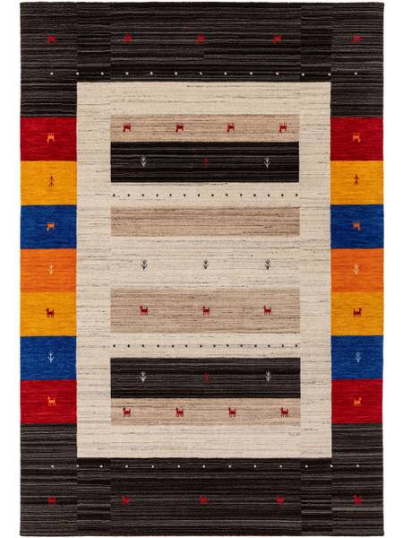 Handgewebter Wollteppich Jamal 160 x 230 cm