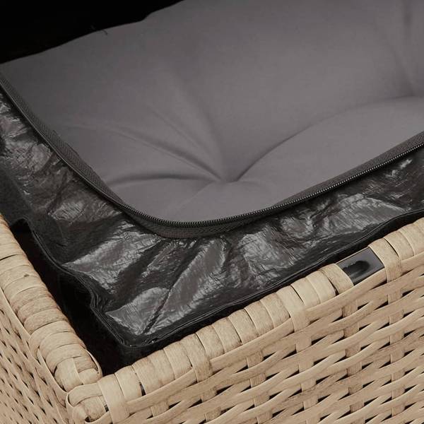 Garten-Lounge-Set 3035633-5 (8-teilig) Beige - Grau - Hellgrau