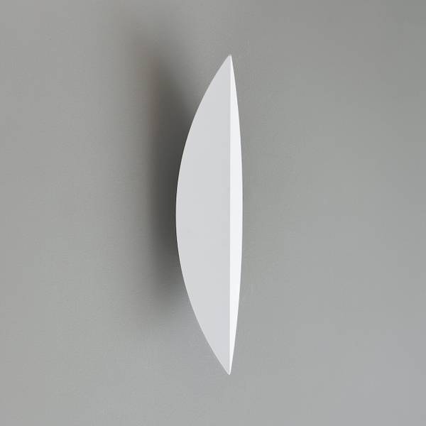 Wandleuchte Moana Weiß - Metall - 10 x 40 x 10 cm