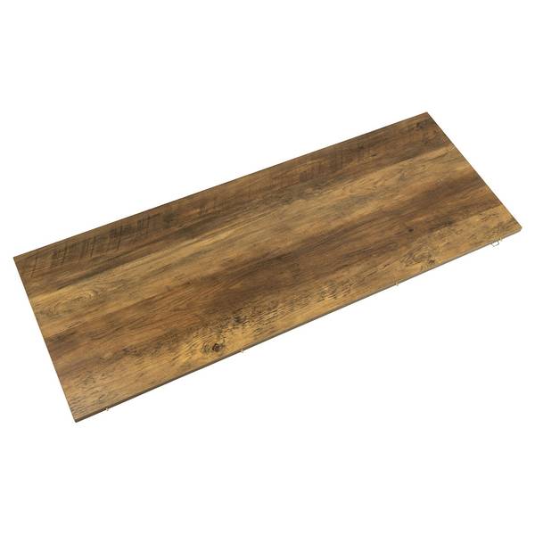 Eettafel Zalida bruin - deels massief hout - 210 x 75 x 120 cm