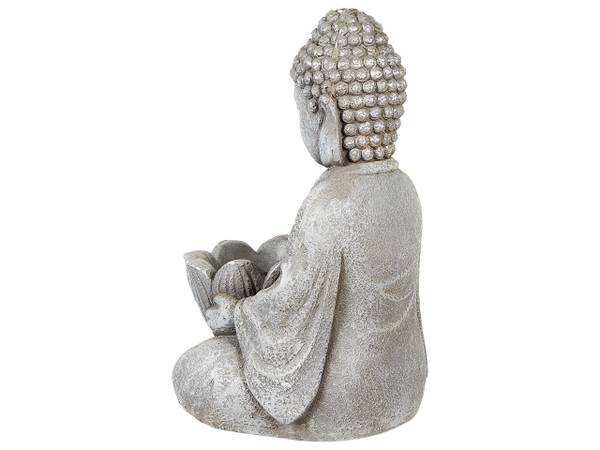 Statue de jardin MONTCEL Gris - Métal - 27 x 44 x 23 cm