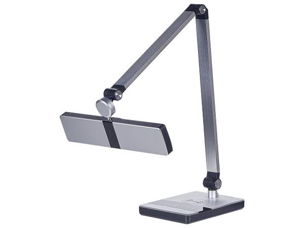 Bürolampen LACERTA Silber - Metall - 28 x 73 x 19 cm
