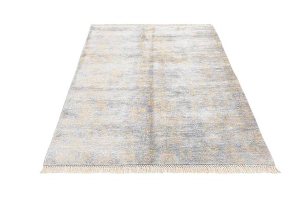 Tapis Darya DCLXXIII Gris - Laine - 130 x 1 x 193 cm