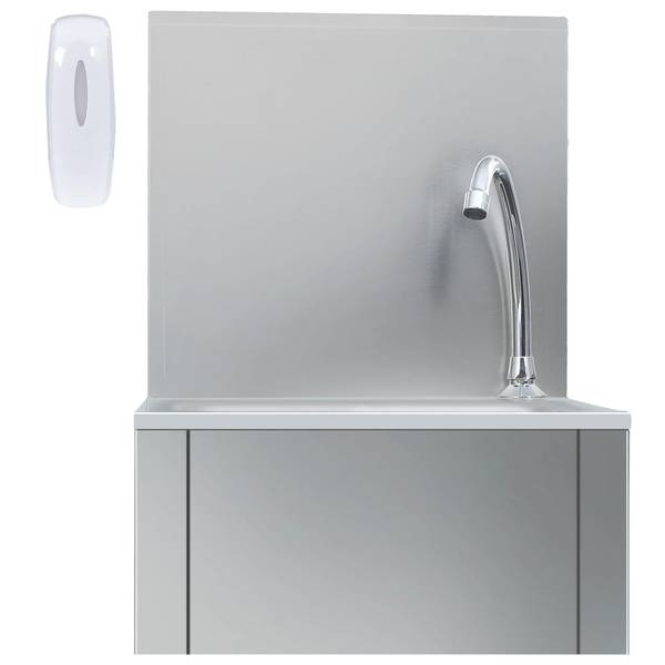Handwaschbecken 51114 Silber - Edelstahl - 34 x 56 x 40 cm