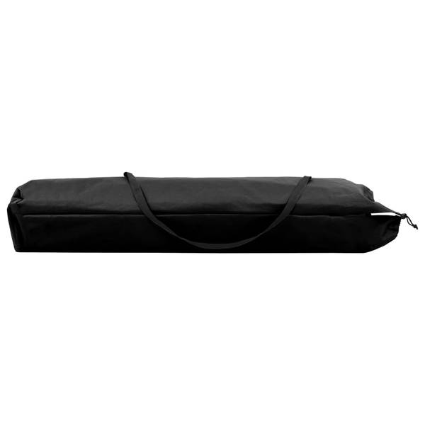 Sonnenliege 3004998 Schwarz - Stahl - 125 x 40 x 193 cm