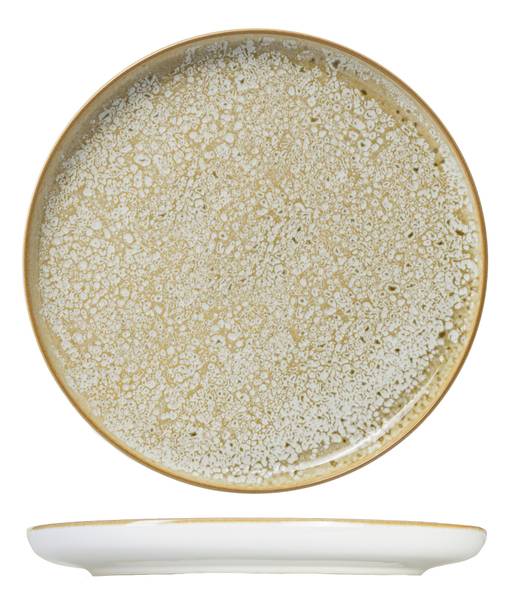 Baltic Luna 18-teilig Gelb - Naturfaser - 2 x 2 x 1 cm