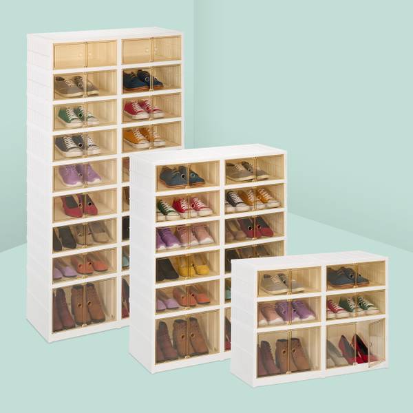 106683 Braun - Weiß - PVC - 44 x 19 x 93 cm