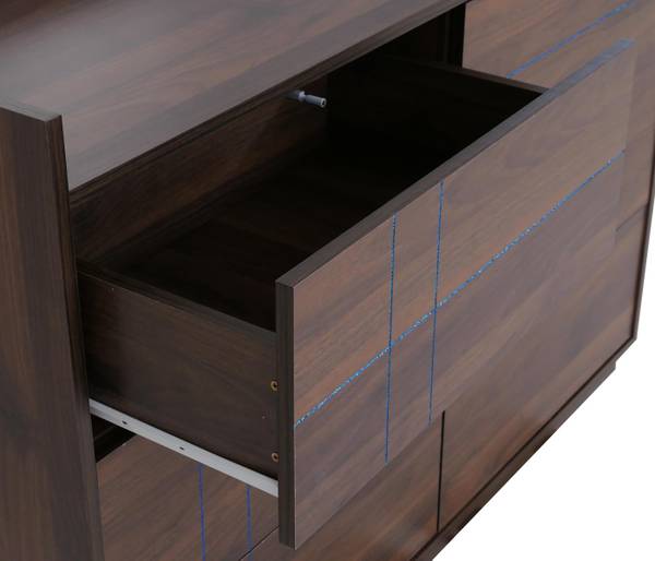 Commode P44 Imitation noyer