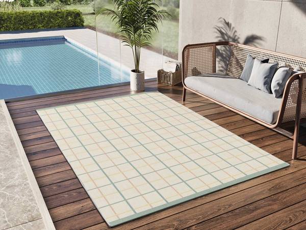 In-/Outdoorteppich MANILA Polypropylen - 80 x 2 x 150 cm