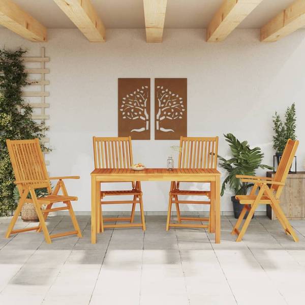 Garten-Essgruppe 3042179-2 (5-teilig) 80 x 74 x 140 cm