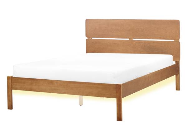 Doppelbett BOISSET Braun