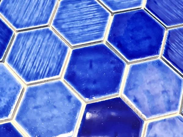 Mosaikfliesen 11K-SAN7 Blau - Keramik - 26 x 26 x 26 cm