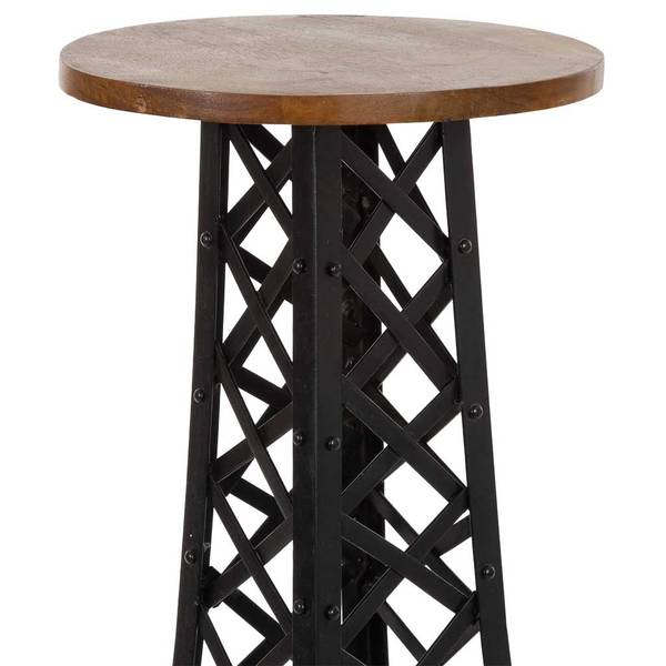 Hocker 4523295384 Schwarz - Metall - 42 x 80 x 42 cm