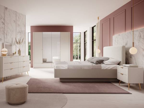 Nachttisch LATINA Beige