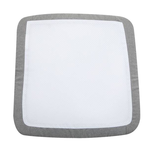 Sitzkissen CHIARA (4er-Set) Grau - Polyester - 43 x 2 x 43 cm